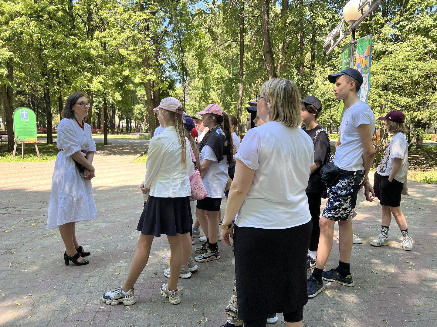 Химки, улица Московская, экскурсия, дети