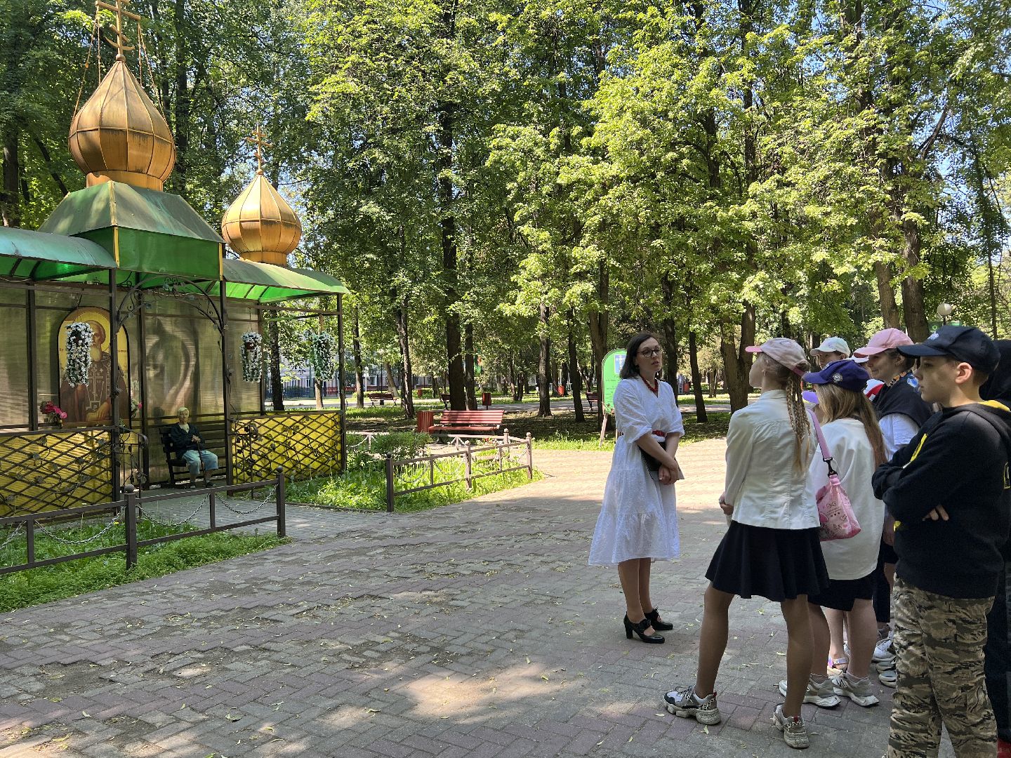 Химки, улица Московская, экскурсия, дети