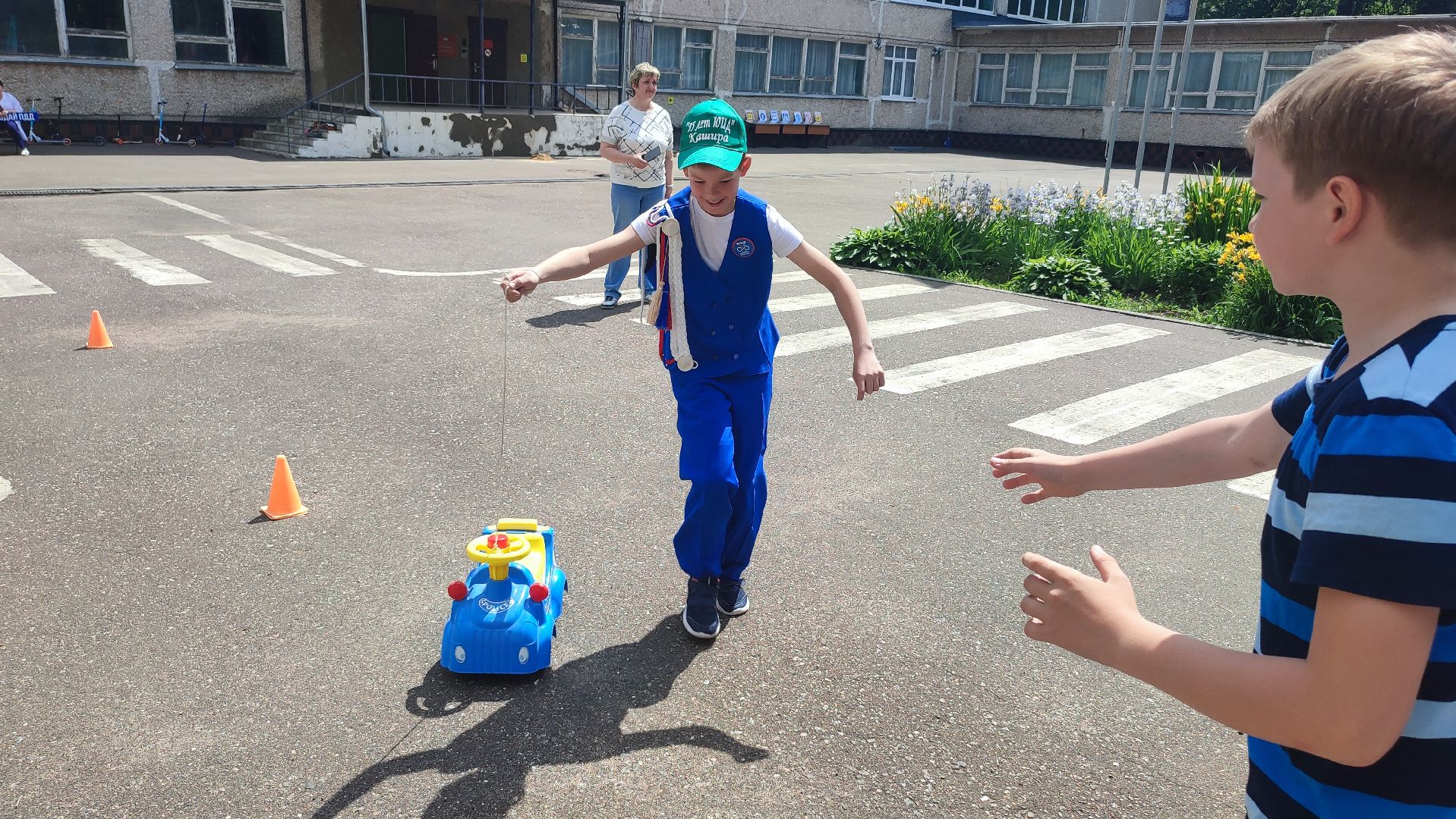 Кашира, Зендиково, детский лагерь, Госавтоинспекция, ПДД, БДД