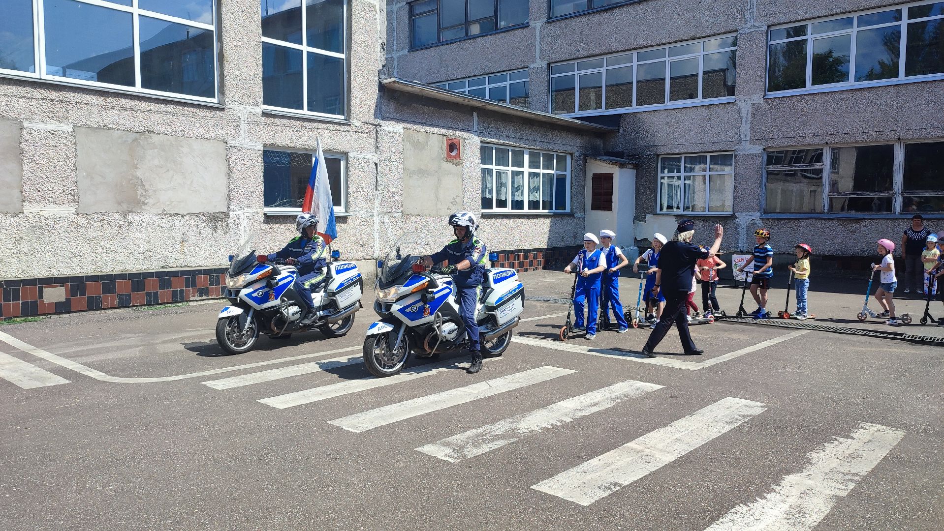 Кашира, Зендиково, детский лагерь, Госавтоинспекция, ПДД, БДД