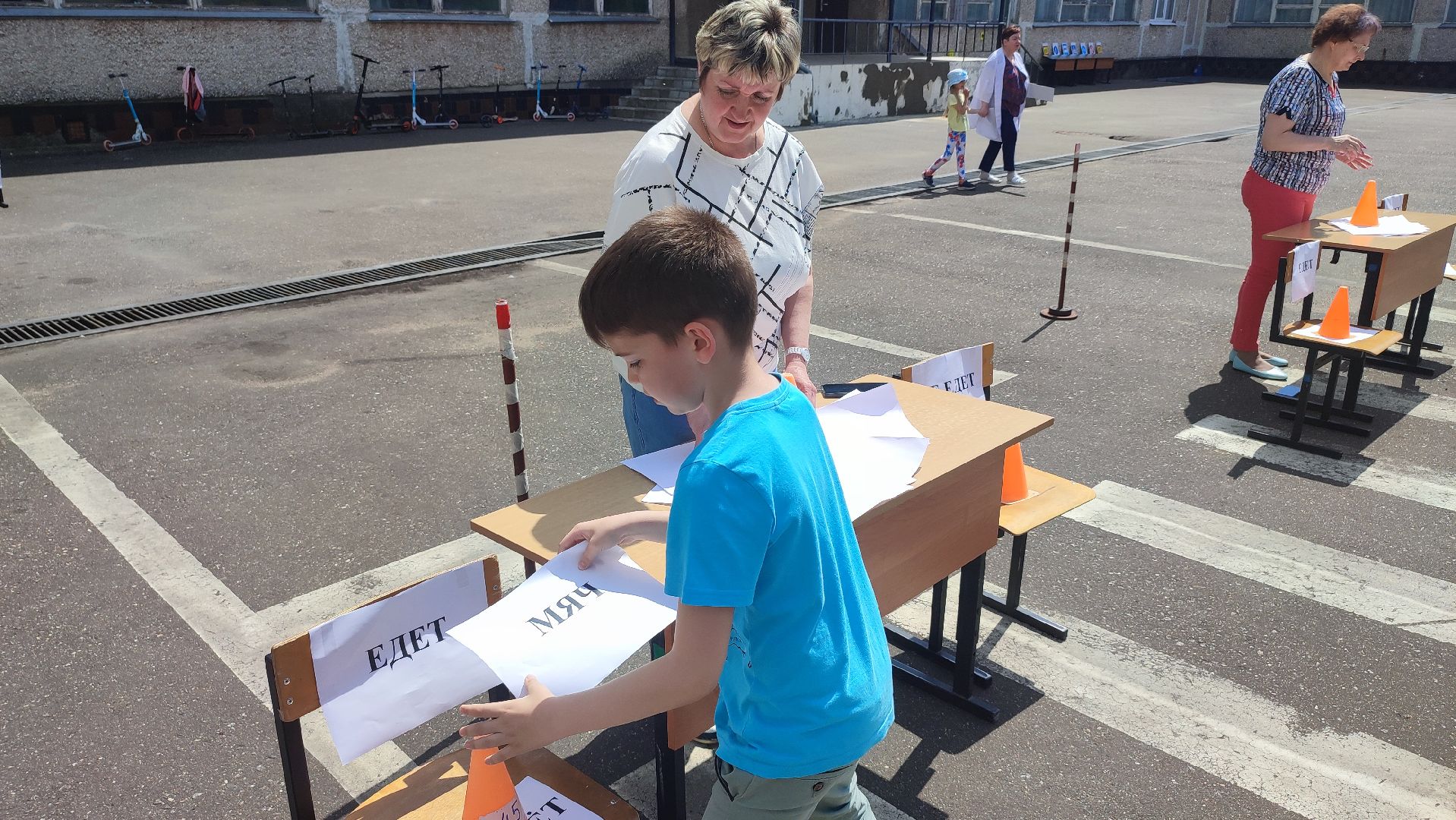 Кашира, Зендиково, детский лагерь, Госавтоинспекция, ПДД, БДД