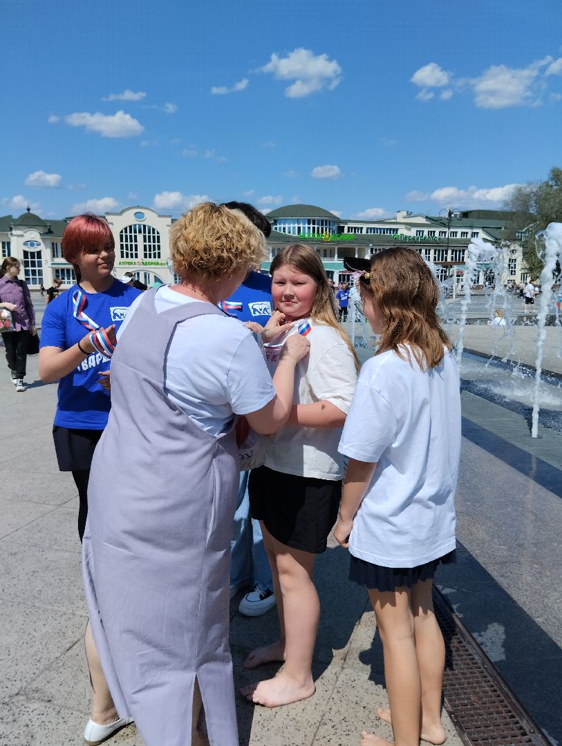 Акция, День России, триколор, Ногинск, Богородский городской округ