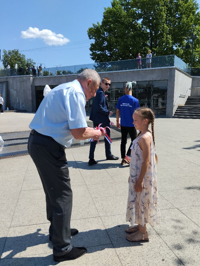 Акция, День России, триколор, Ногинск, Богородский городской округ