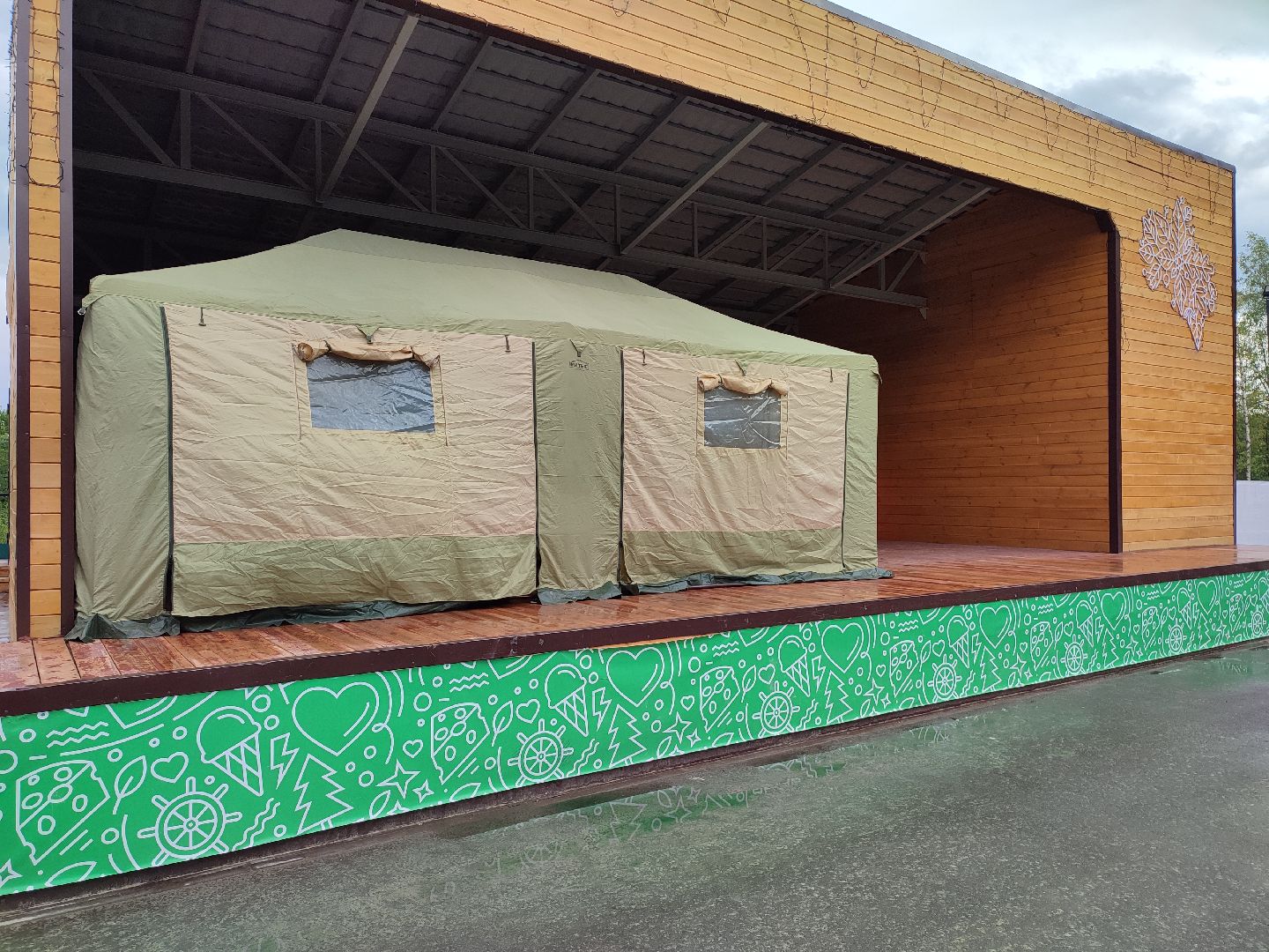 #деньроссии, #подготовка, #праздник, #талдом, #паркпобеды