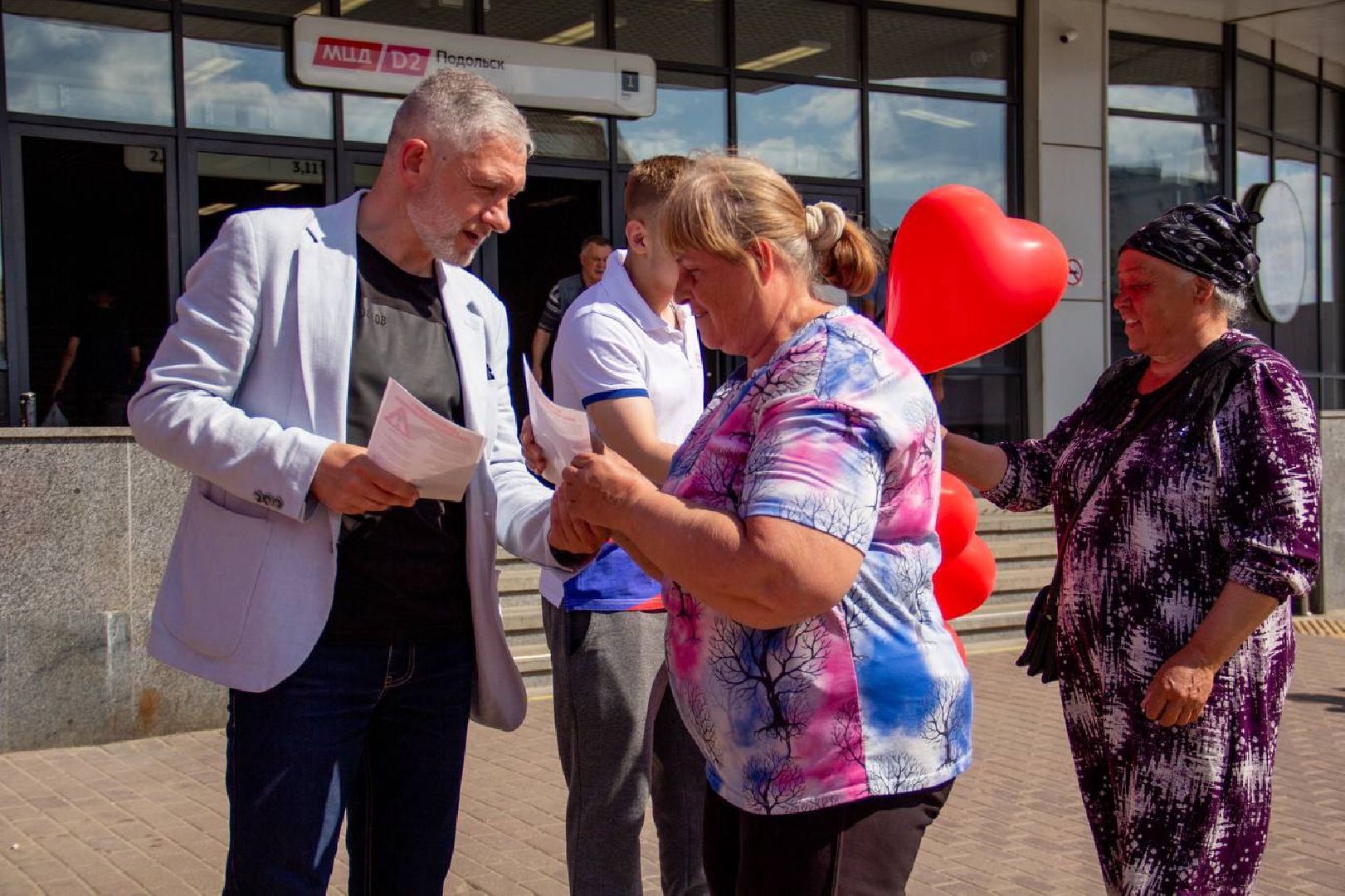 Подольск, акция, безопасность, железная дорога, волонтеры