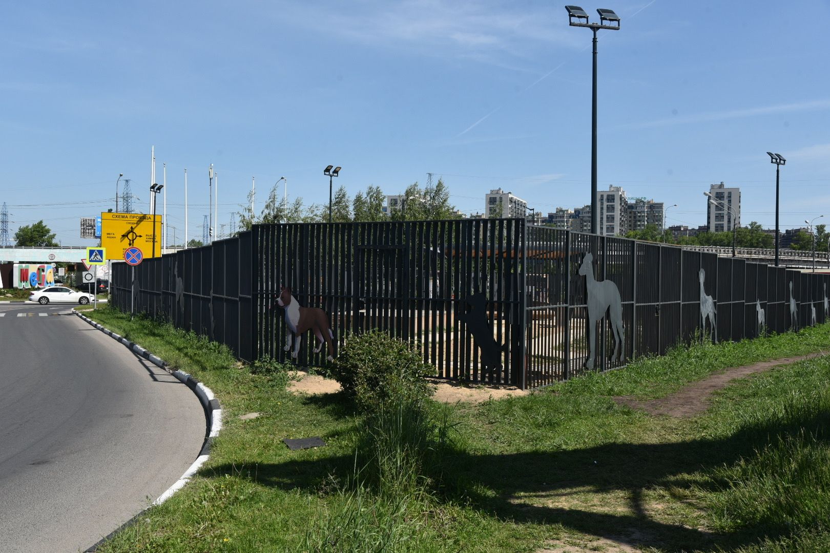 Химки, граффити, собаки