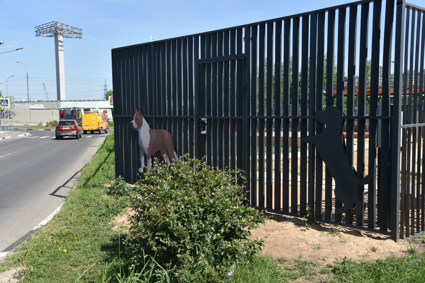 Химки, граффити, собаки