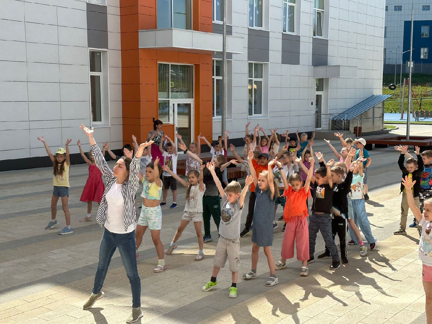 День России, Наро-Фоминск, школьный лагерь