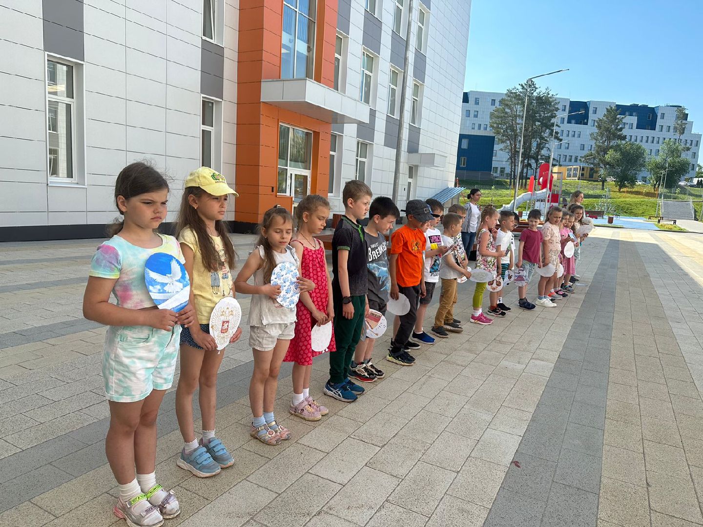 День России, Наро-Фоминск, школьный лагерь