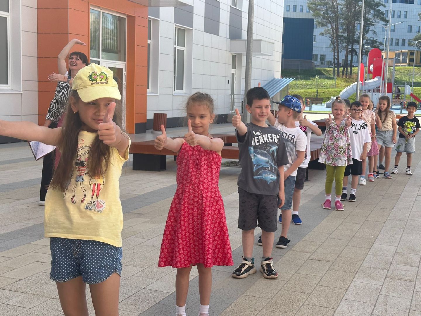 День России, Наро-Фоминск, школьный лагерь