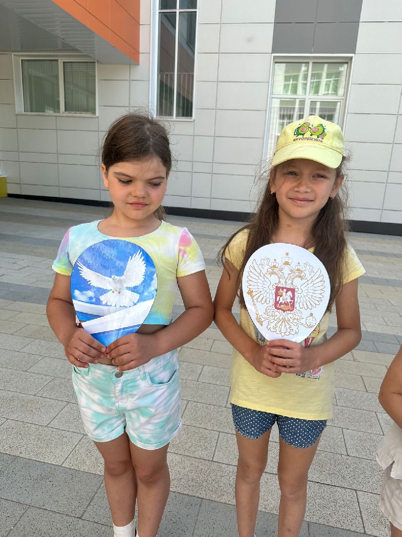 День России, Наро-Фоминск, школьный лагерь