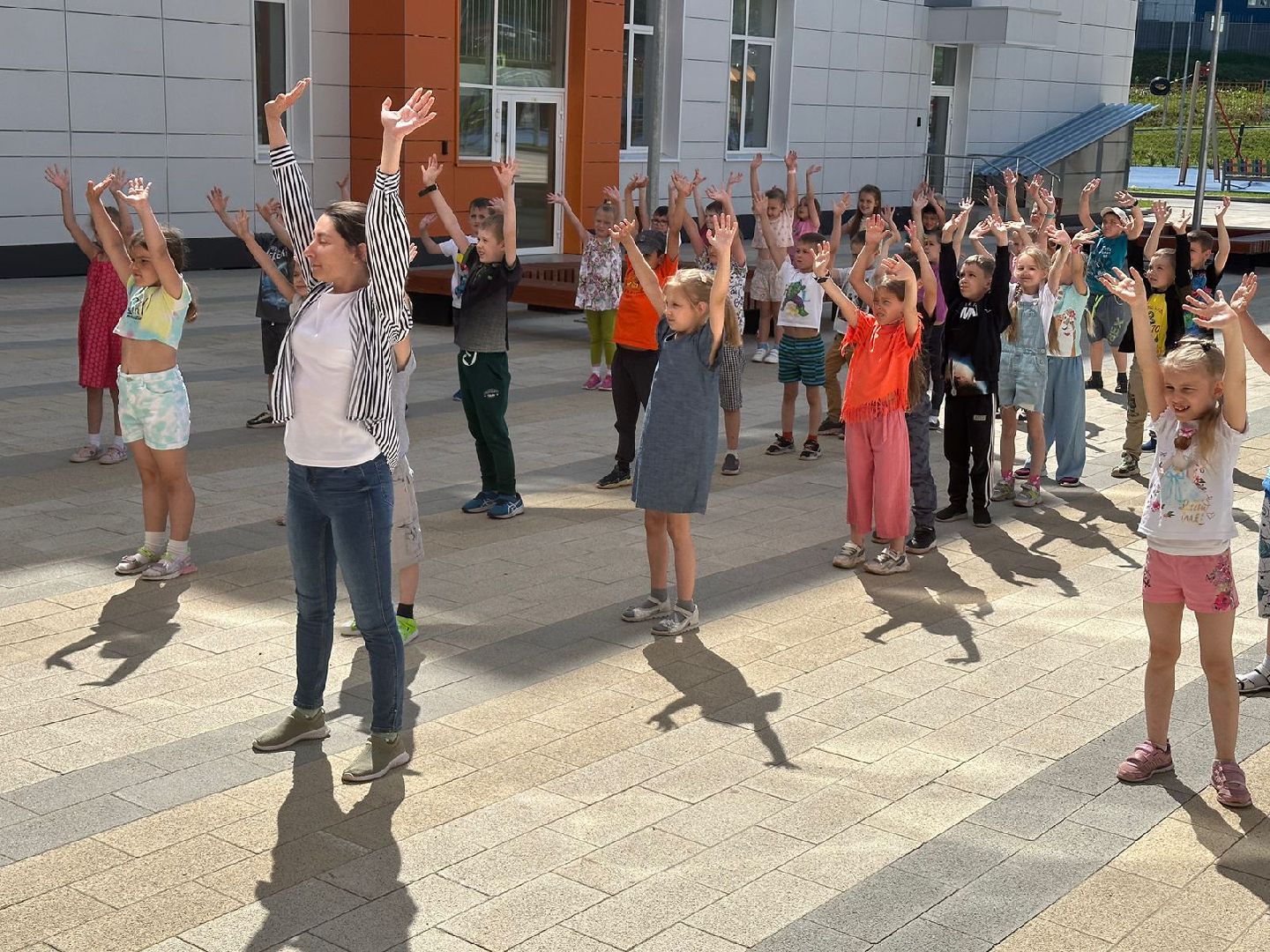 День России, Наро-Фоминск, школьный лагерь