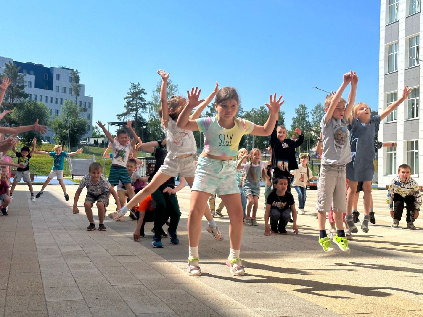 День России, Наро-Фоминск, школьный лагерь