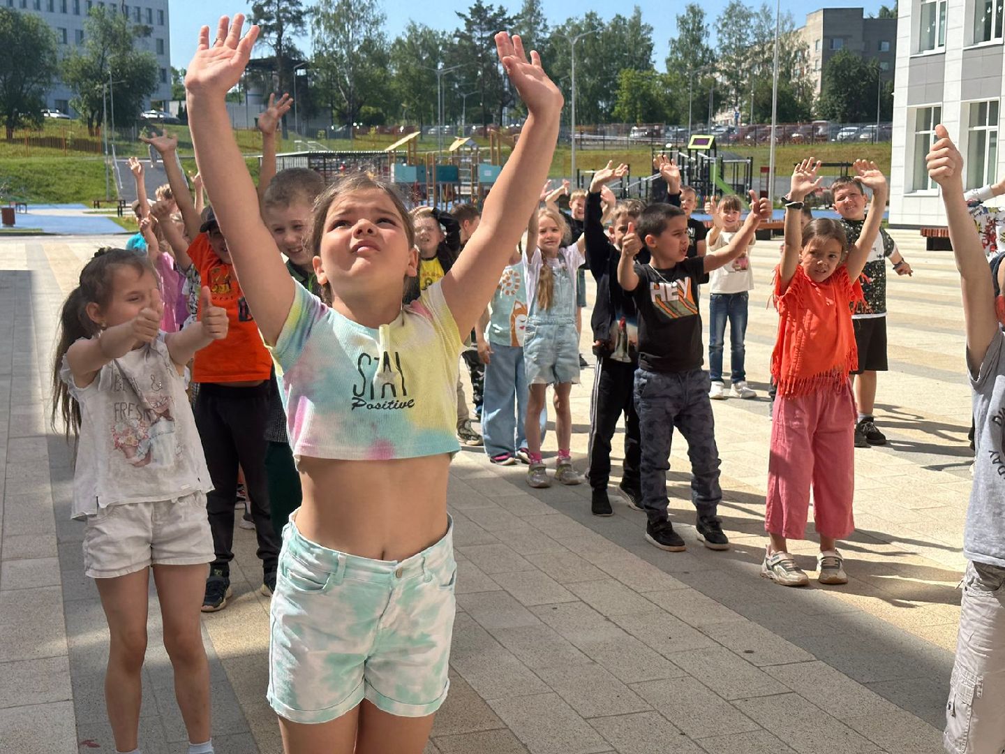 День России, Наро-Фоминск, школьный лагерь