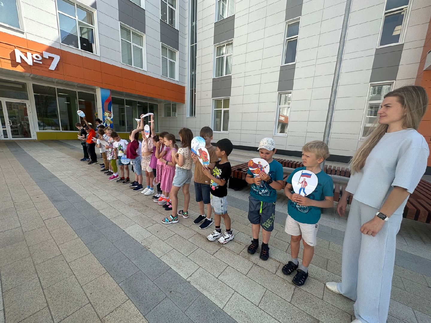 День России, Наро-Фоминск, школьный лагерь