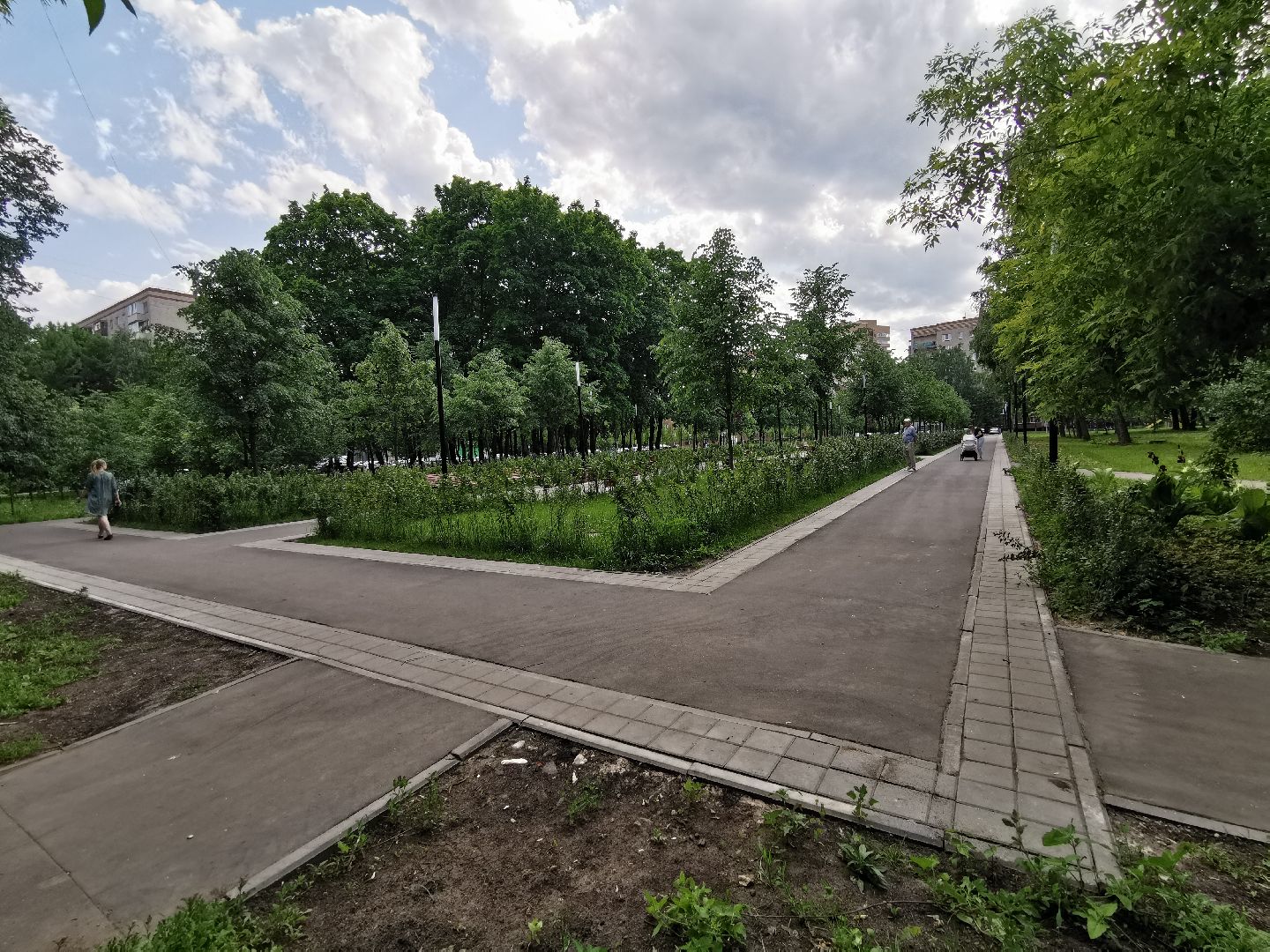 Подольск, сквер