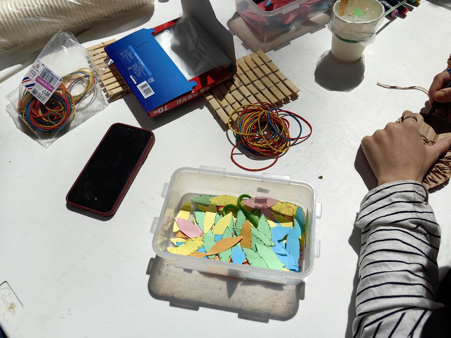 Мастер-класс, дети, рисование, парк, лето