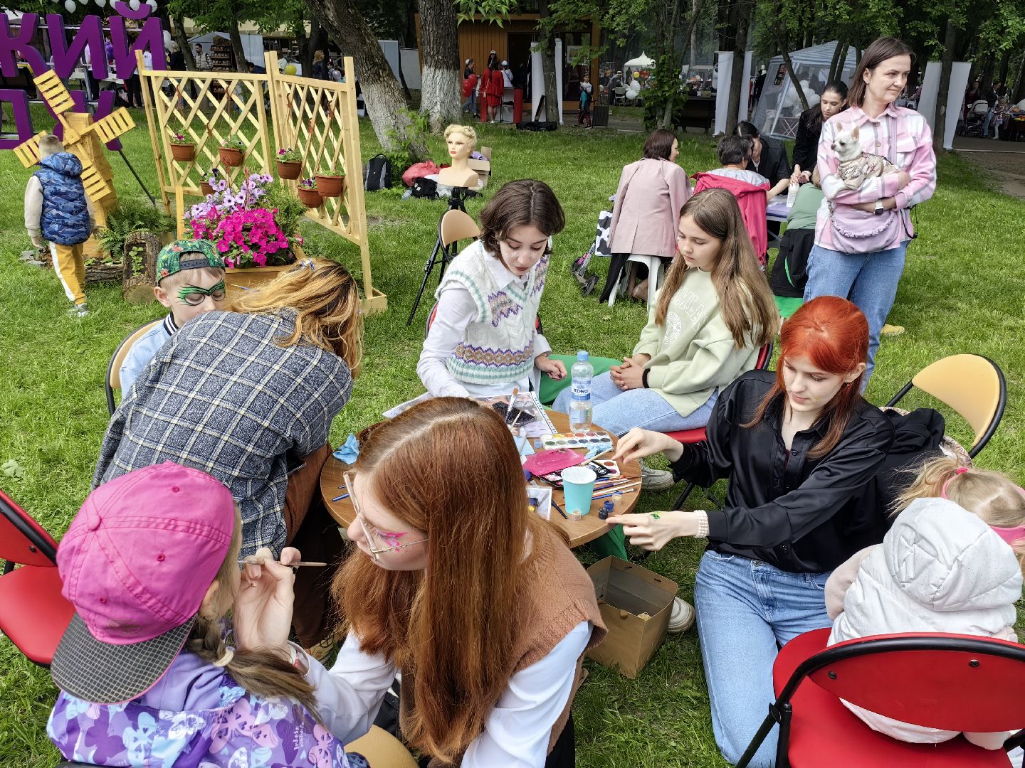 Колледж, парикмахер, красота, аквагрим