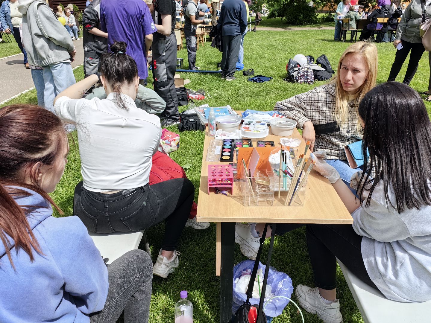 Колледж, парикмахер, красота, аквагрим