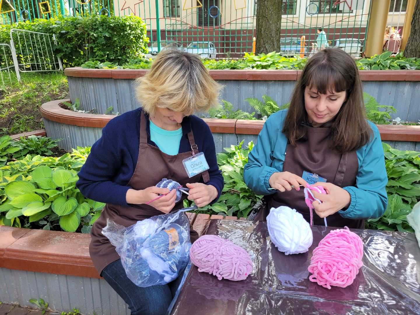 люди; вязание; мастера