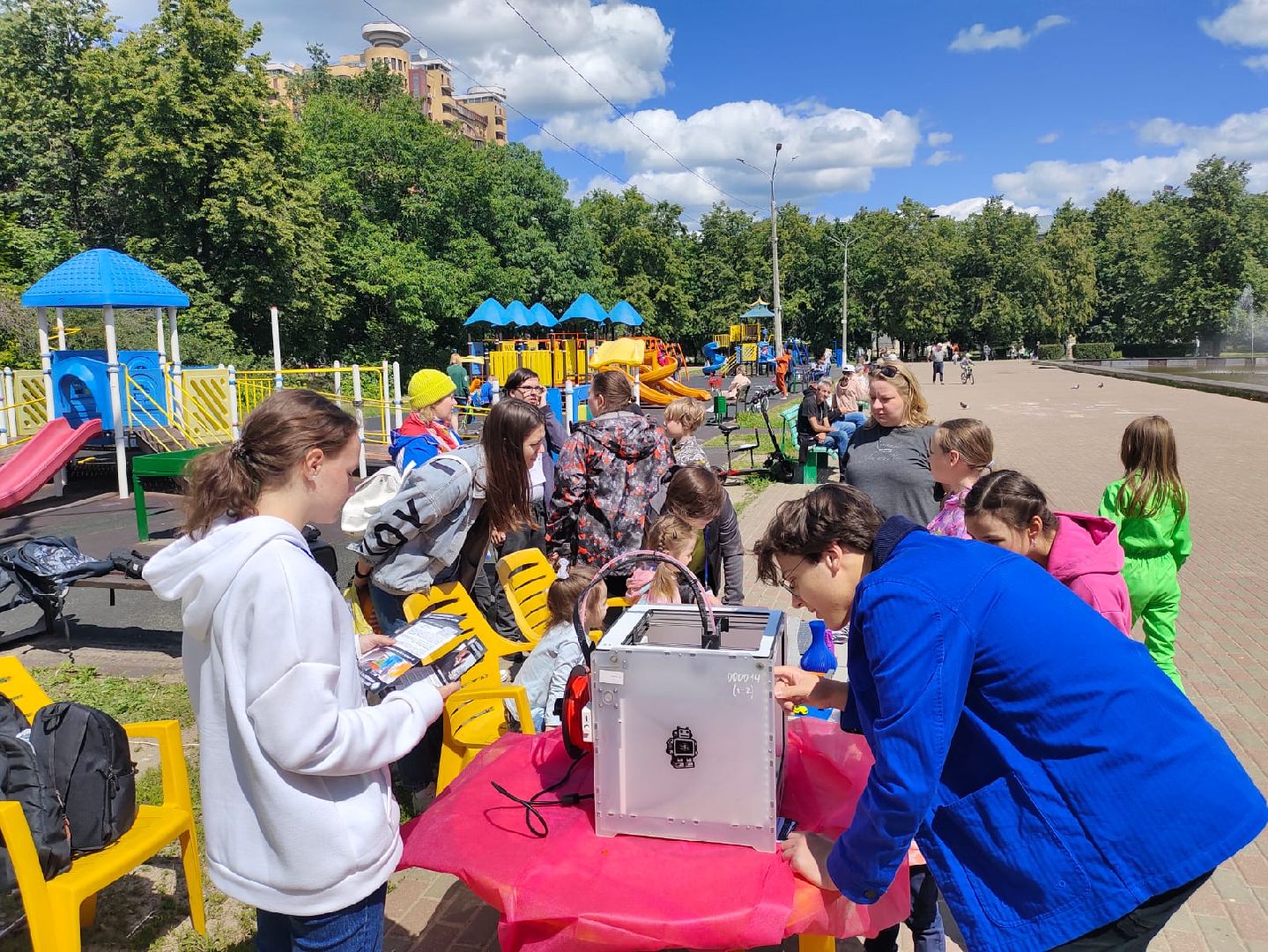 город, профессий, сквер,28 квартал, профориентация