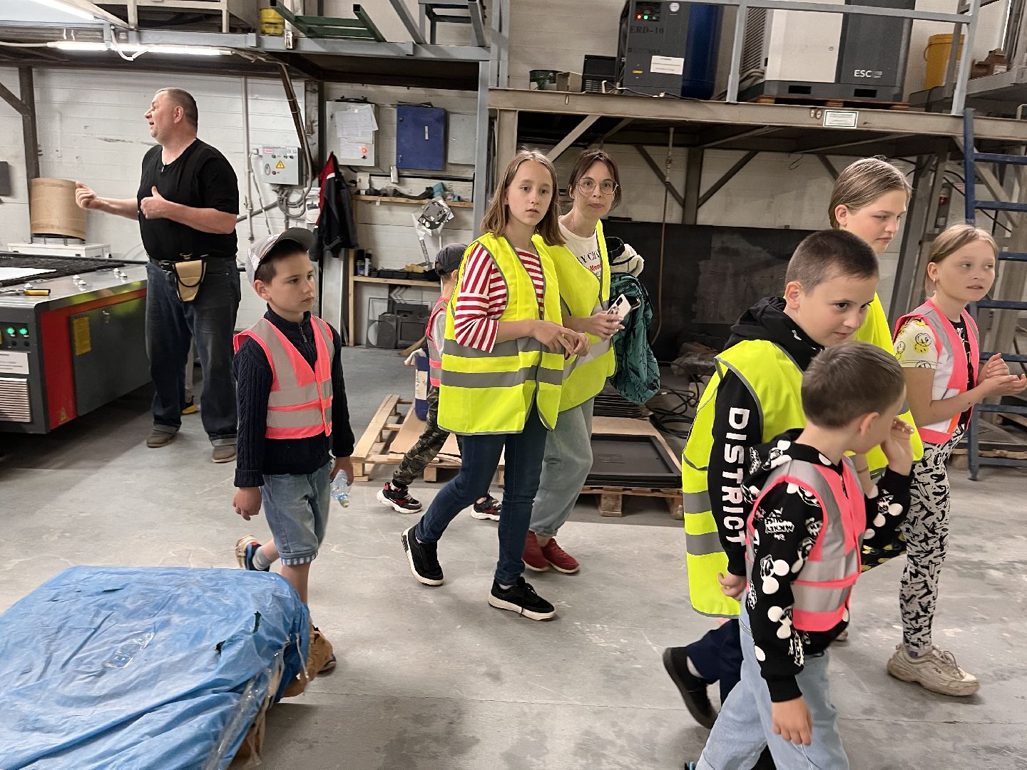 Шаховская, экскурсия, предприятие