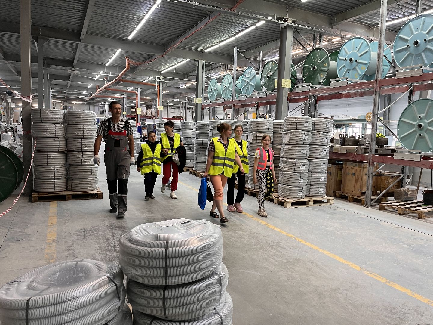 Шаховская, экскурсия, предприятие