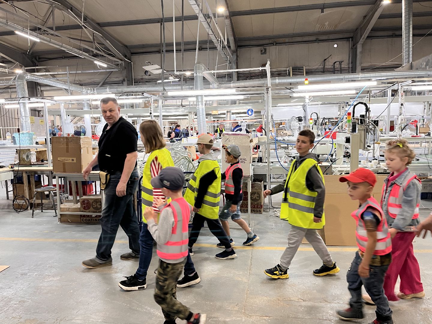 Шаховская, экскурсия, предприятие