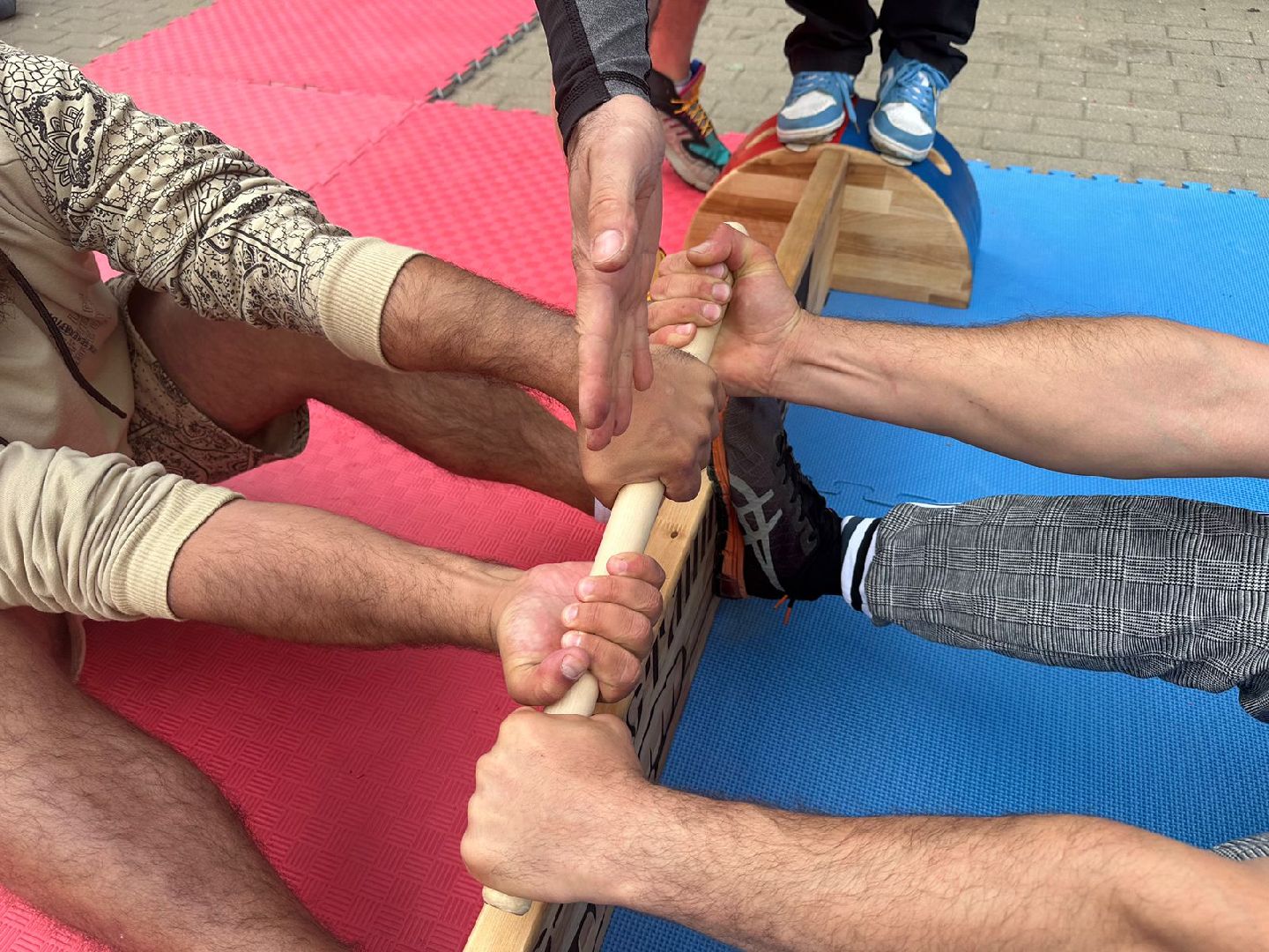 Мас-рестлинг, Наро-Фоминск, монтессори-пикник, соревнования