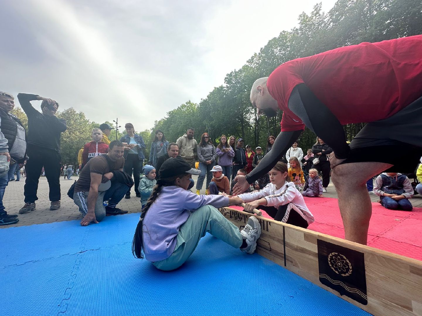 Мас-рестлинг, Наро-Фоминск, монтессори-пикник, соревнования