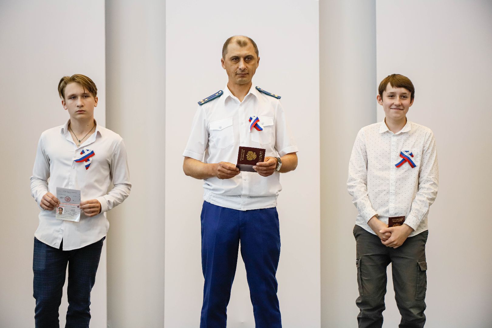 вручение паспортов, Домодедово