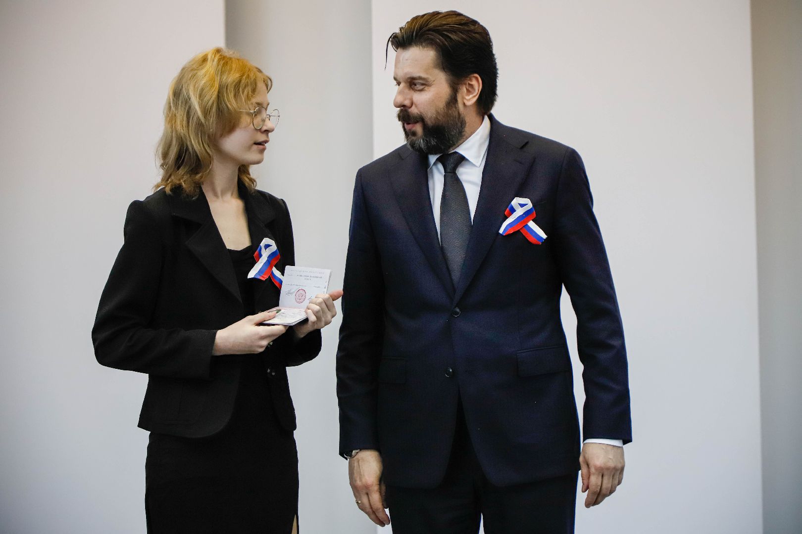 вручение паспортов, Домодедово