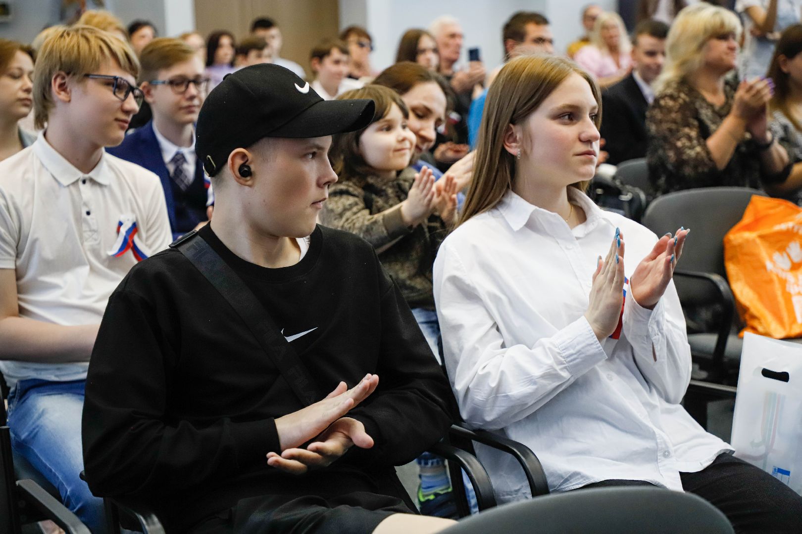 вручение паспортов, Домодедово