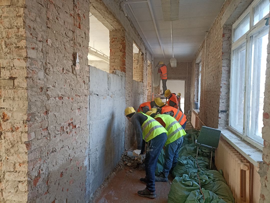 Серпухов, ремонт, школа