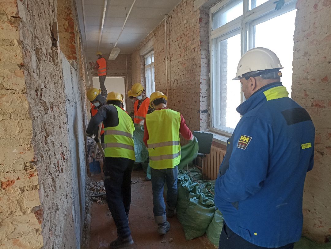 Серпухов, ремонт, школа