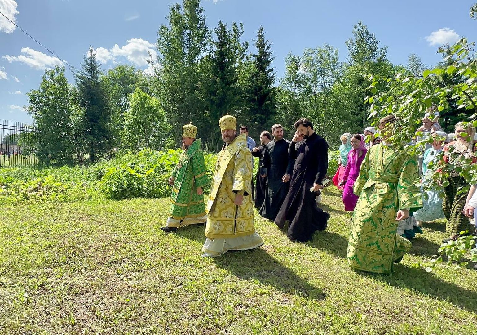 Можайск, Можайский городской округ, Подмосковье, религия, Божественная литургия, крестный ход, день памяти, Ферапонт Белозёроский