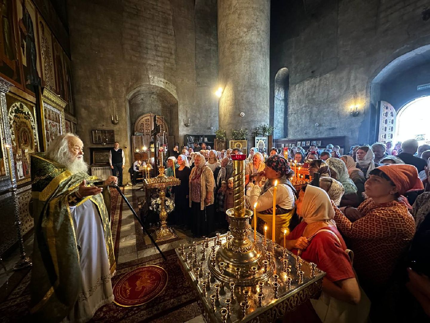Можайск, Можайский городской округ, Подмосковье, религия, Божественная литургия, крестный ход, день памяти, Ферапонт Белозёроский