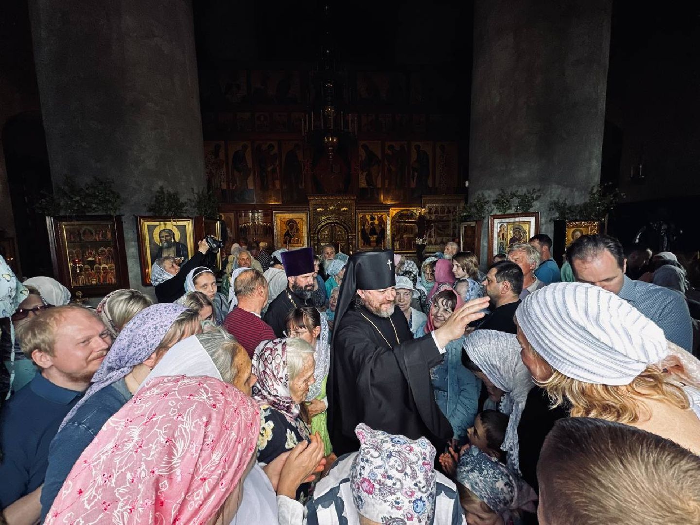 Можайск, Можайский городской округ, Подмосковье, религия, Божественная литургия, крестный ход, день памяти, Ферапонт Белозёроский