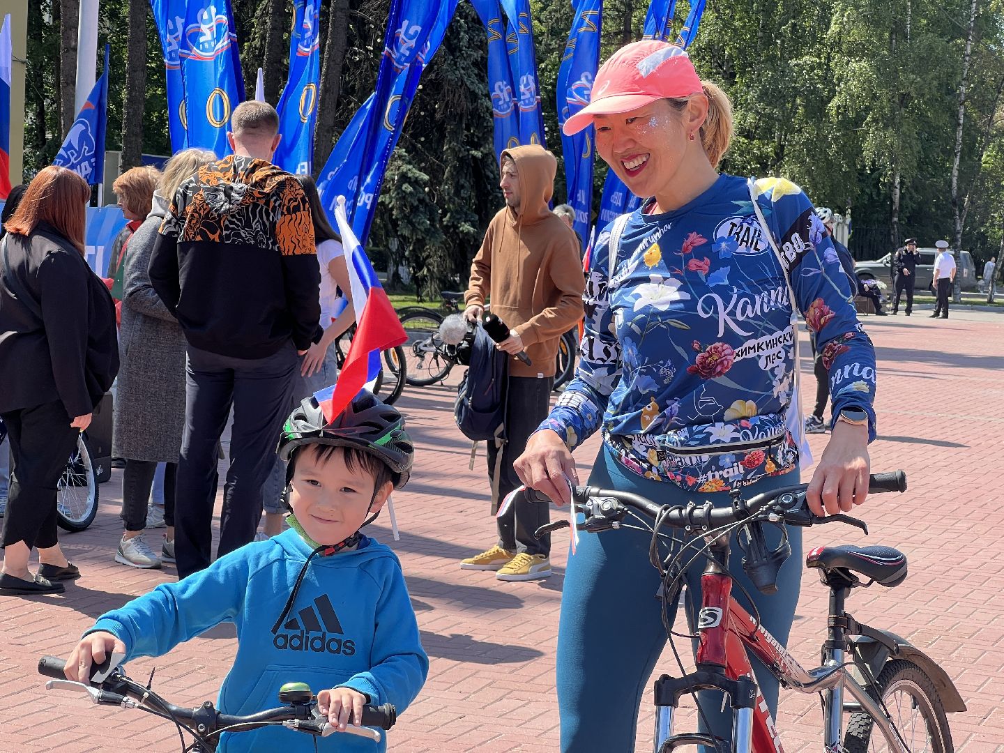 Химки, спорт, велопробег, День России