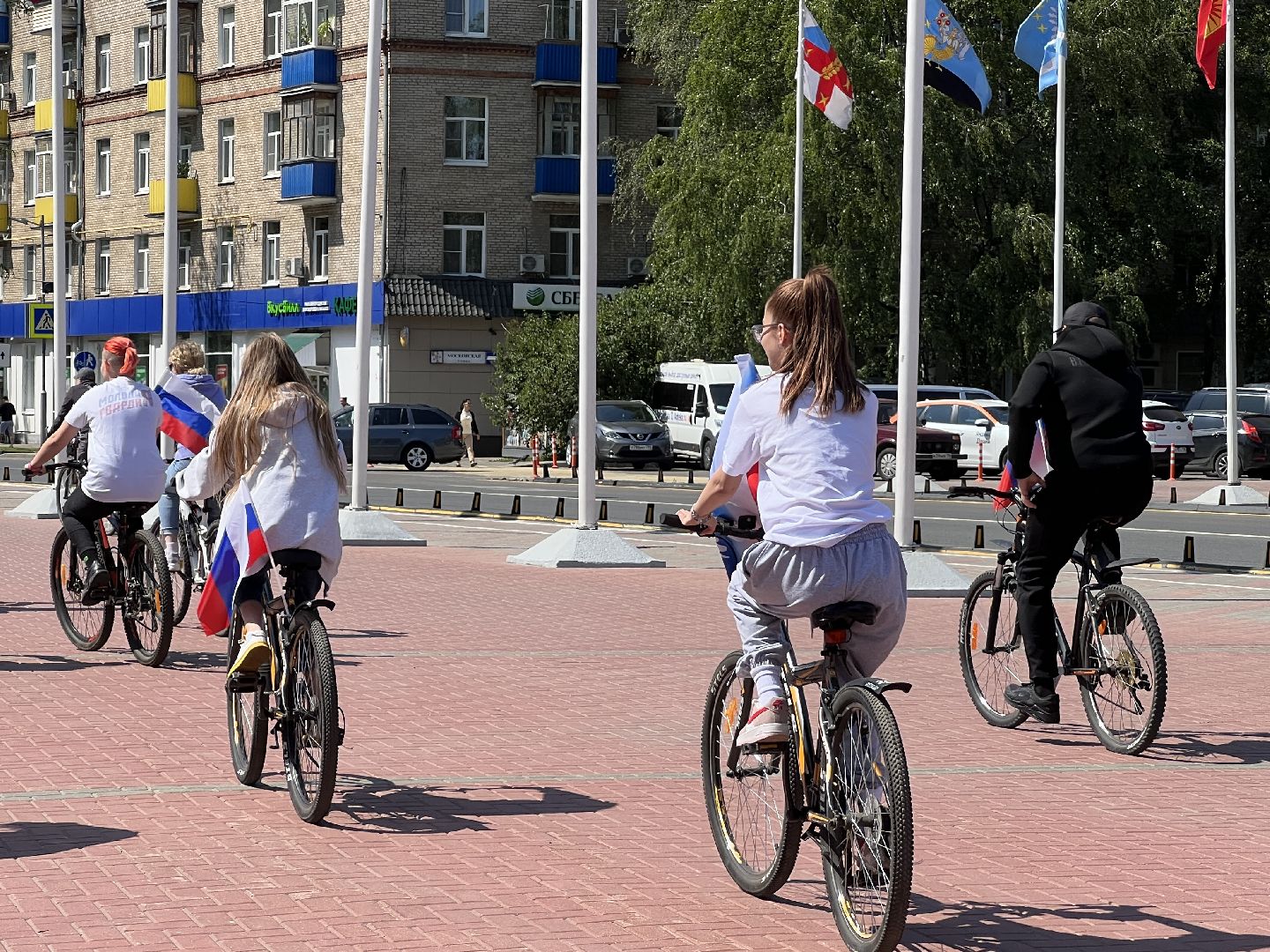 Химки, спорт, велопробег, День России