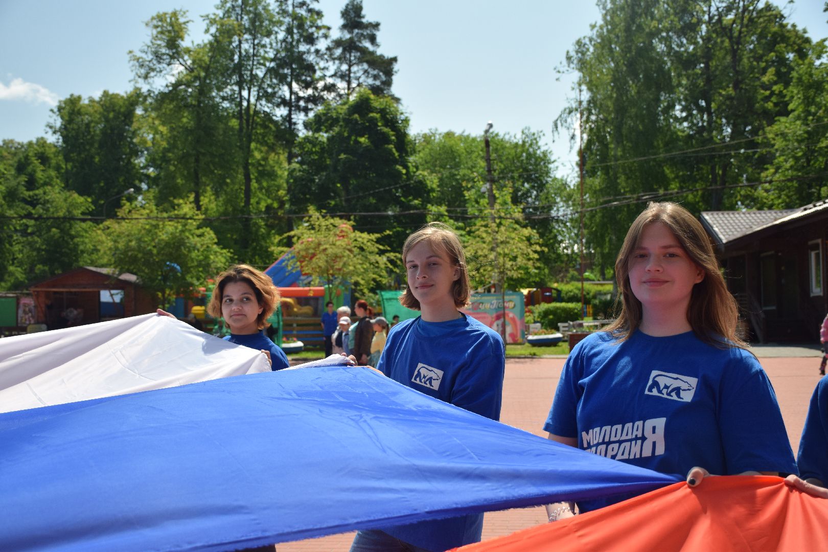 Павловский Посад, городской округ Павловский Посад, флаг, День России, праздник