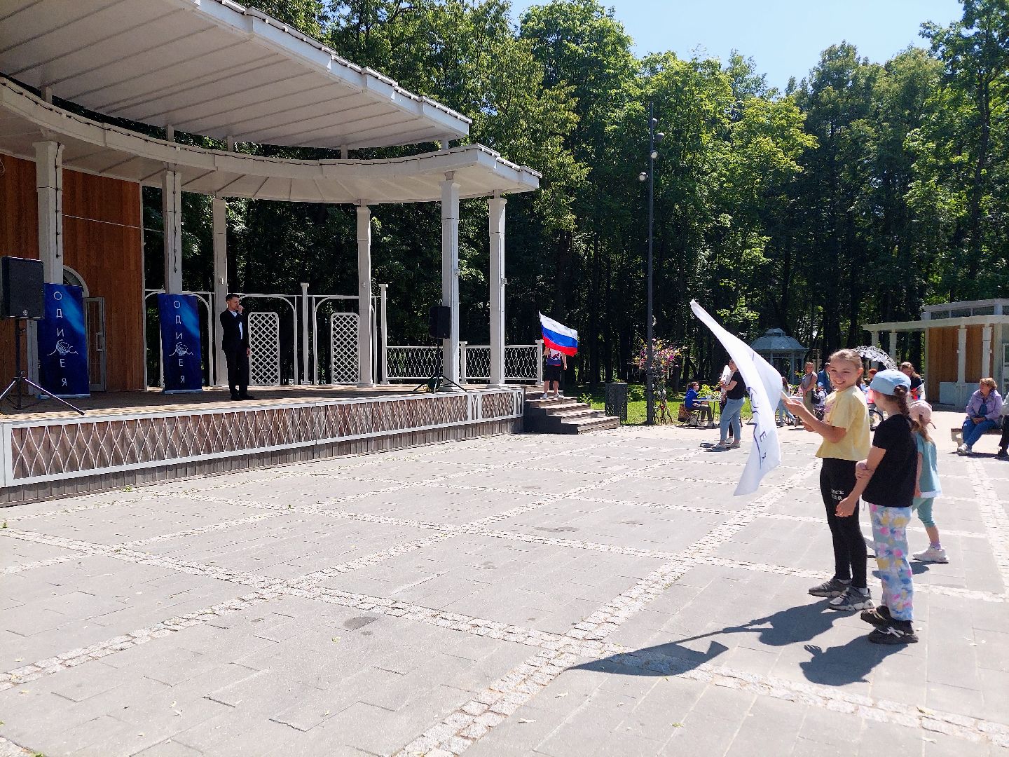 День России, парк Кривякино, праздник