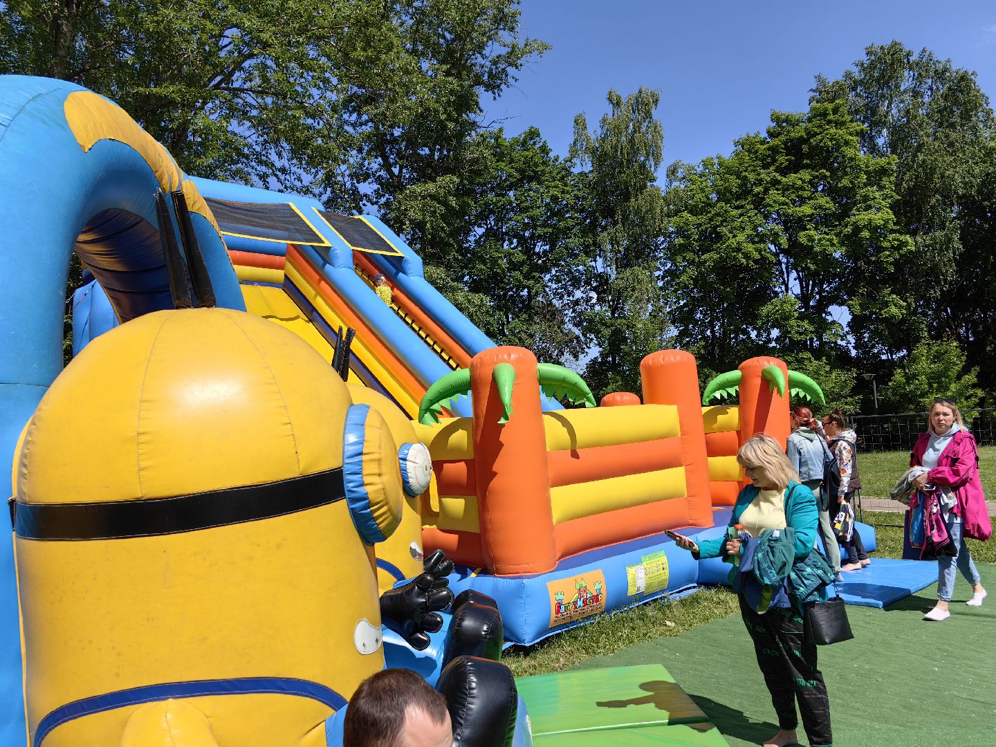 День России, парк, концерт, сцена