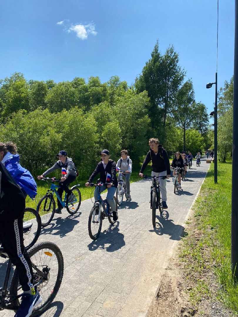 Чехов, День России, велопробег, молодогвардейцы, жители, праздник