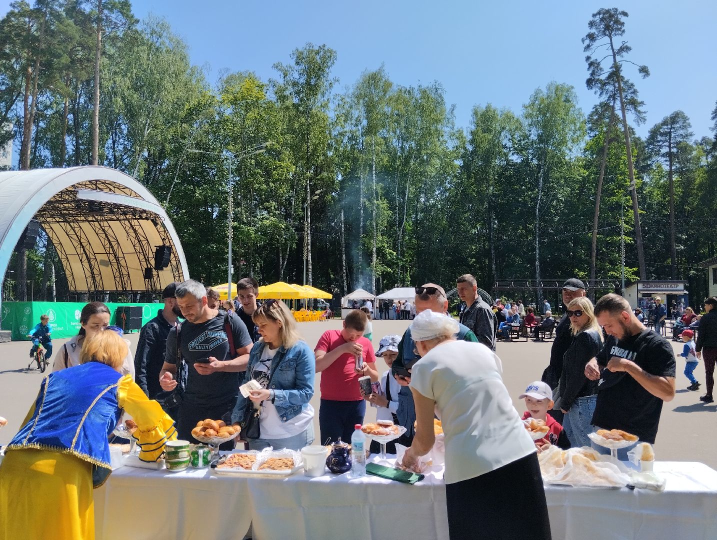 День России, праздник, Центральный парк, Ногинск, Богородский городской округ