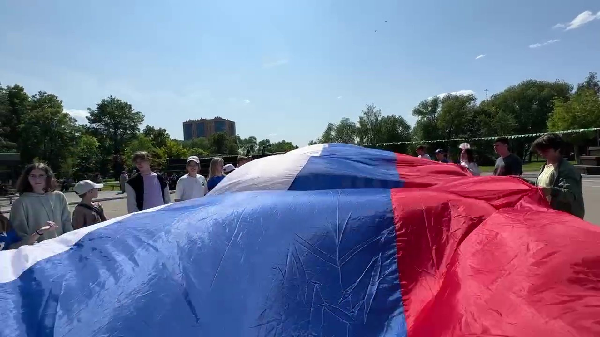 Реутов, День России, губернатор Московской области, Андре Воробьёв, триколор, флаг