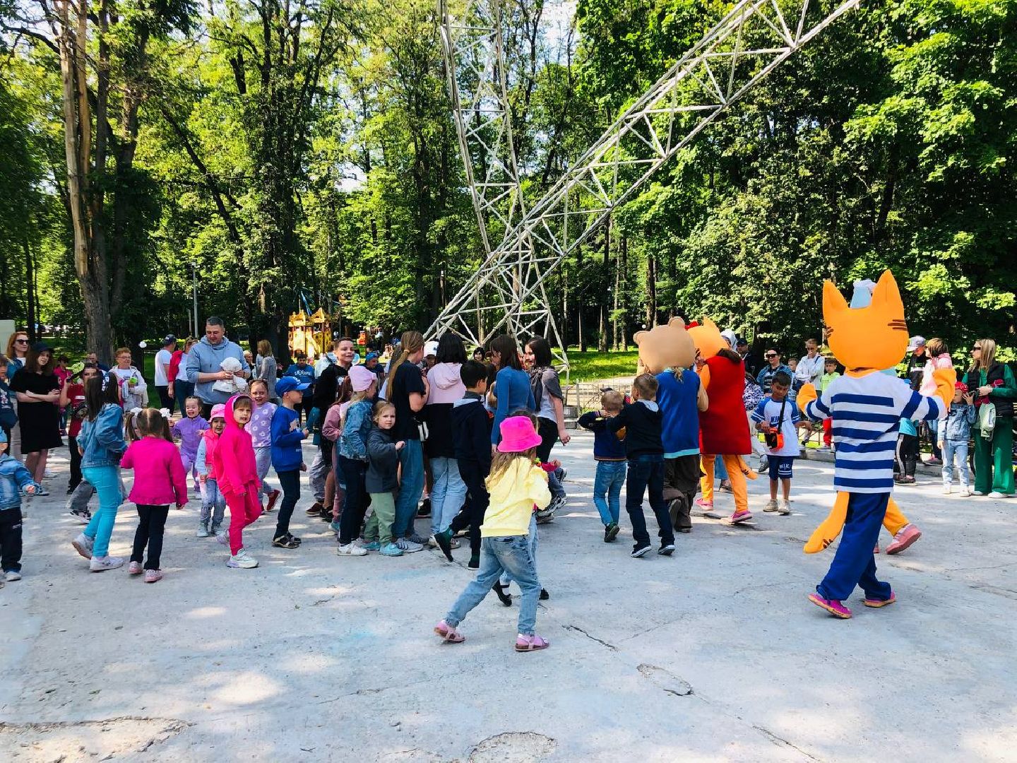 Руза, День России, праздник, дети, танцы, конкурсы, патриотизм, Родина