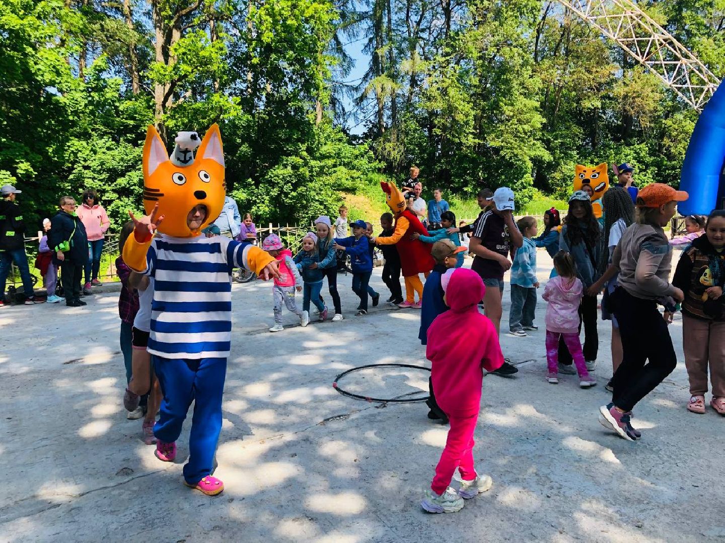 Руза, День России, праздник, дети, танцы, конкурсы, патриотизм, Родина