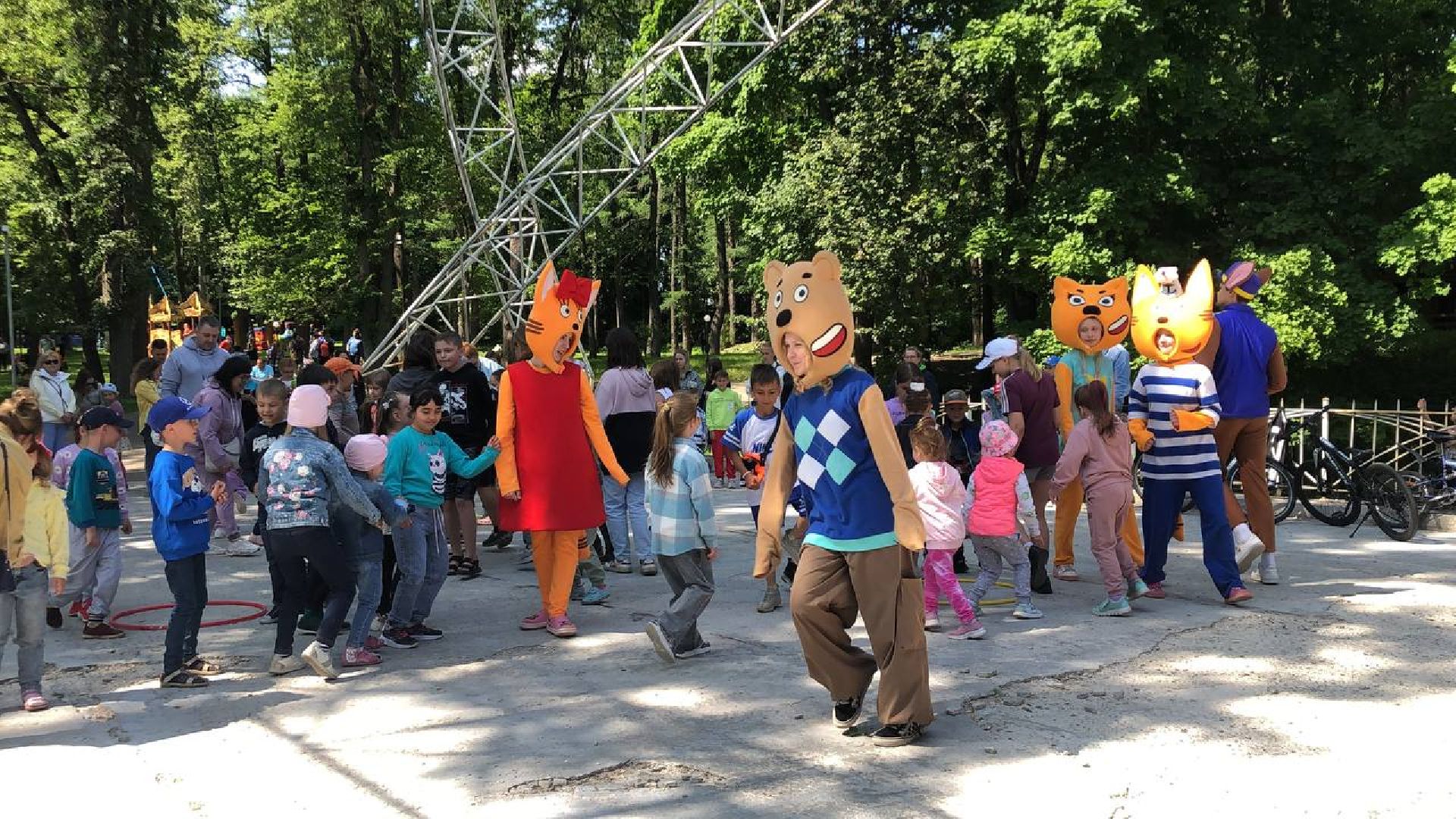 Руза, День России, праздник, дети, танцы, конкурсы, патриотизм, Родина