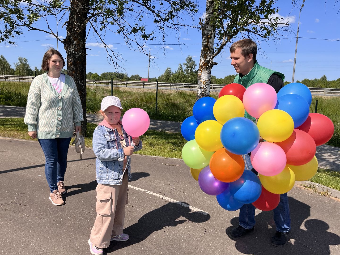 Шаховская, День России, акция, воздушные шары